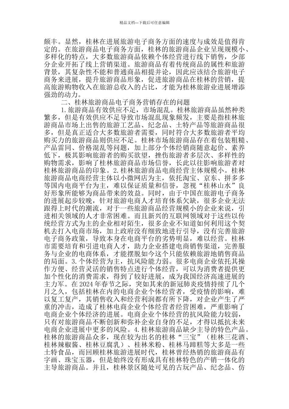 旅游商品电子商务营销策略_第2页