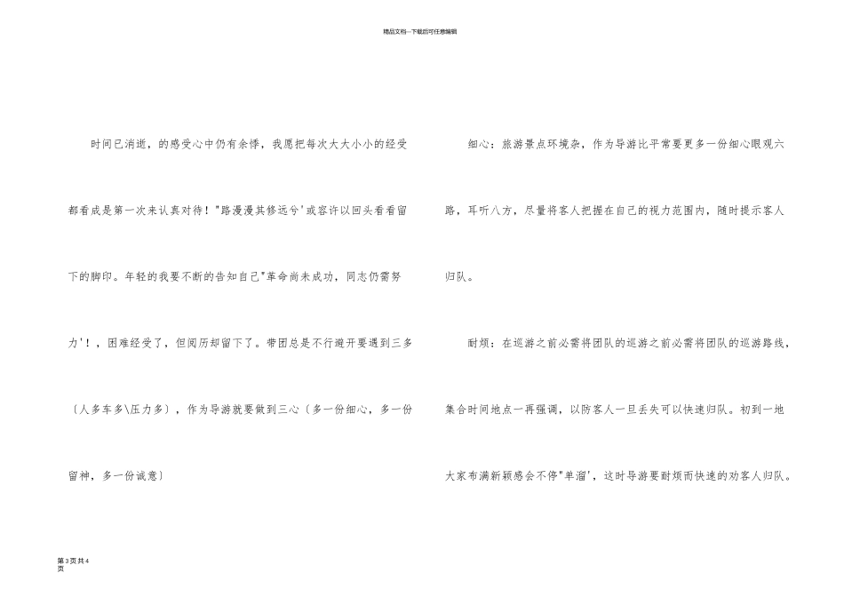 旅行社导游的自我总结_第3页
