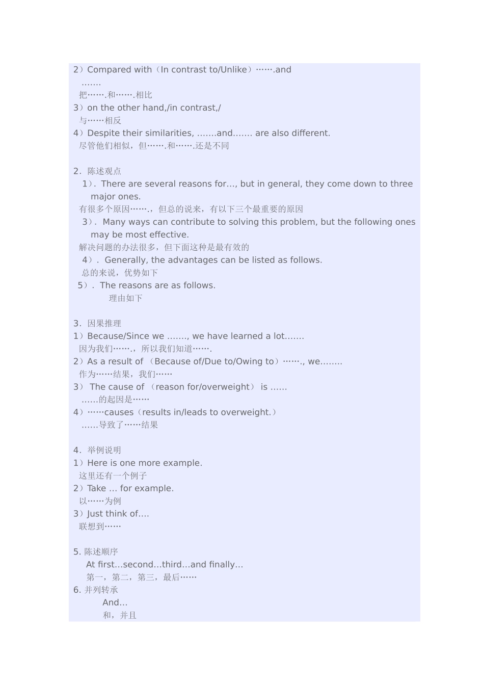 在职研究生英语作文必背模板_第3页