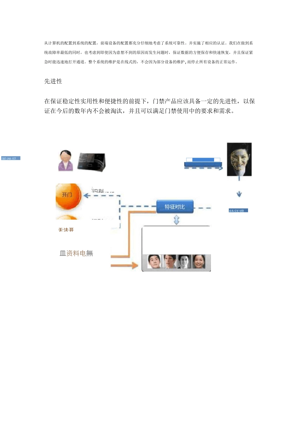 人脸识别门禁安防系统解决方案_第3页