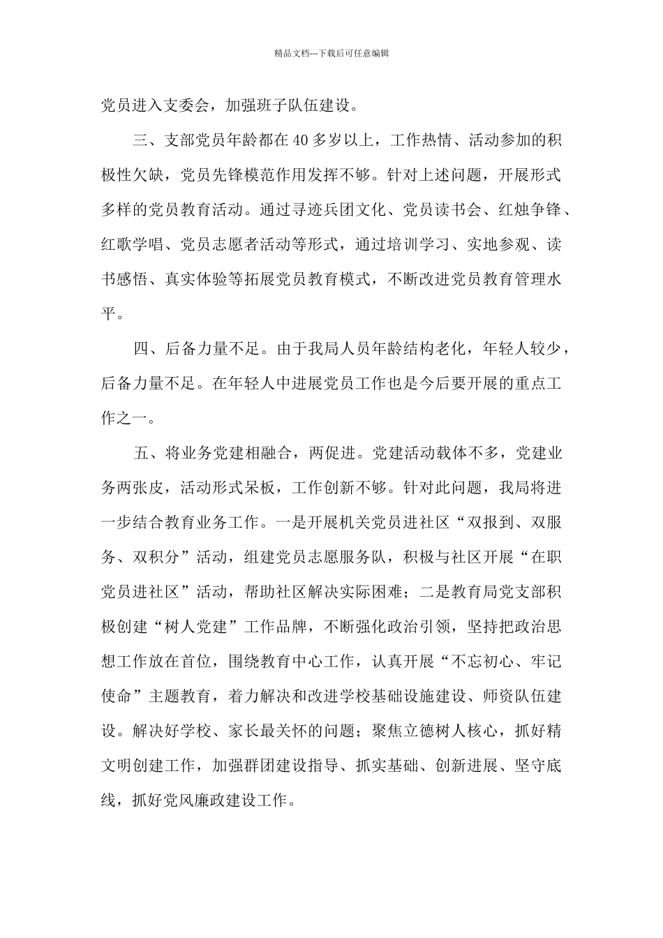 最强党支部建设工作自查总结汇报_第2页