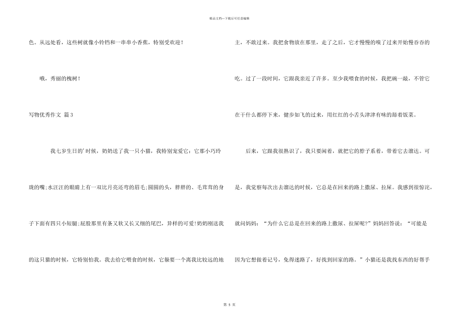 有关写物优秀四篇_第3页