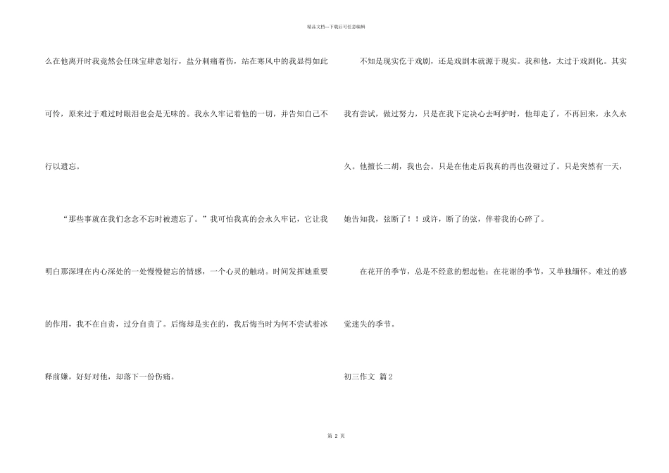 有关初三十篇_第2页