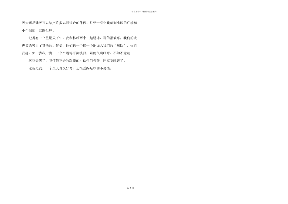 有关小学生自我介绍300字集锦6篇_第3页