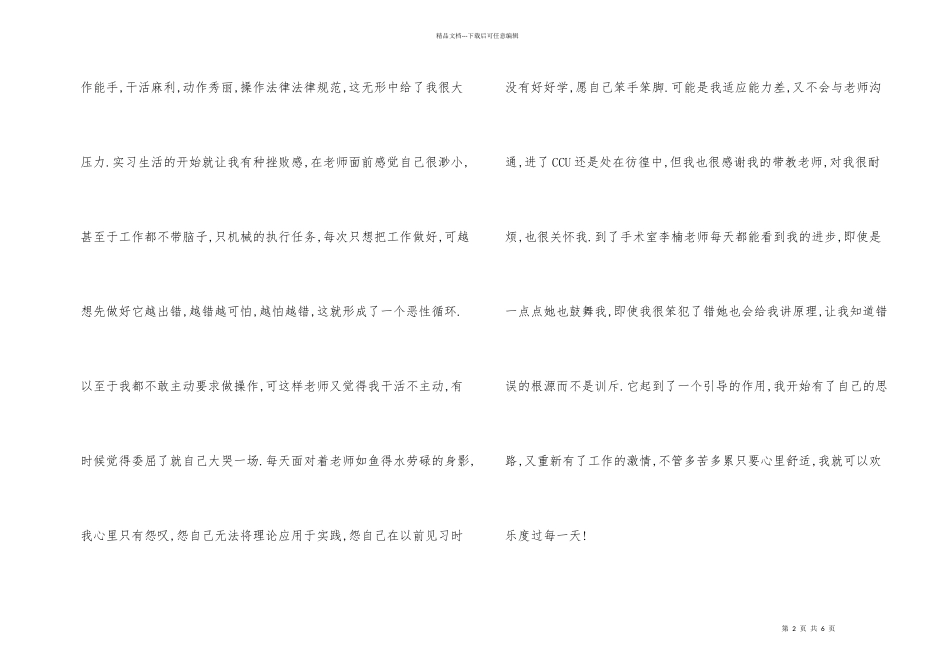 有关护士实习的总结_第2页
