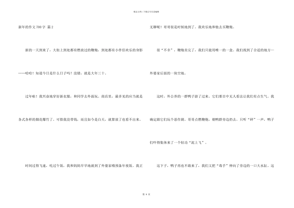 有关新年的700字集合6篇_第3页