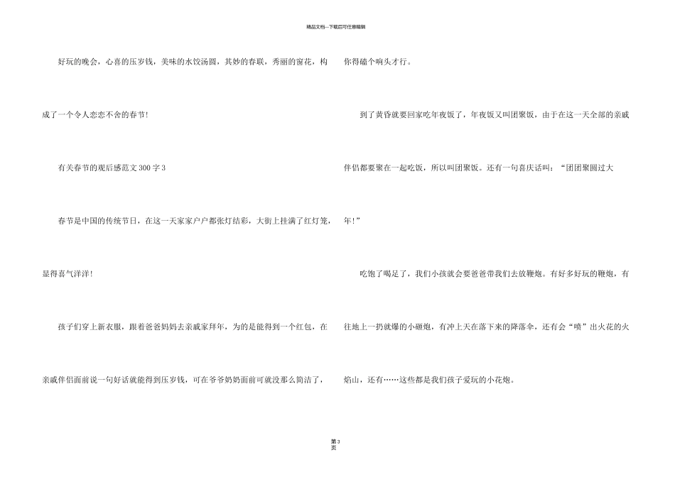 有关春节的观后感300字_第3页