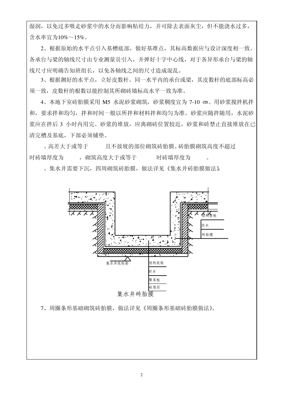 技术交底07(砖胎膜砌筑)_第2页