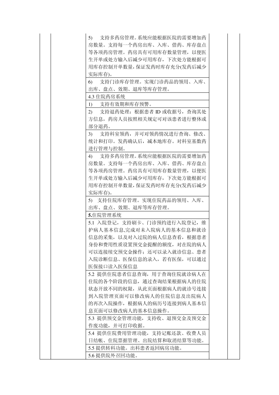 技术参数(HIS)_第3页