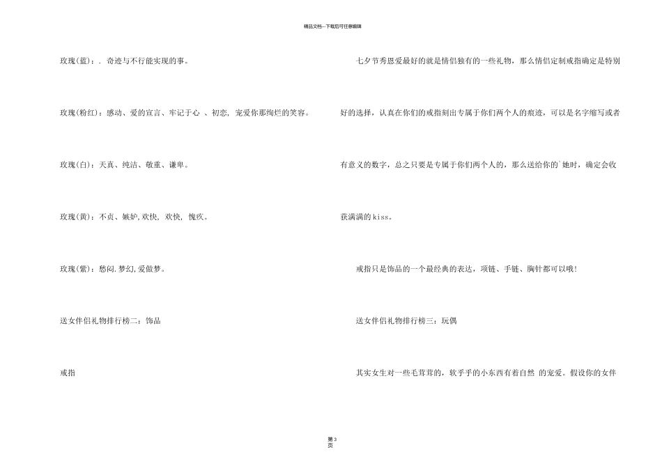 有关送女友七夕礼物排行榜_第2页