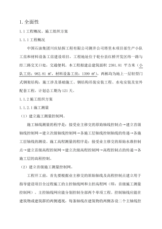 技术标(全面性)