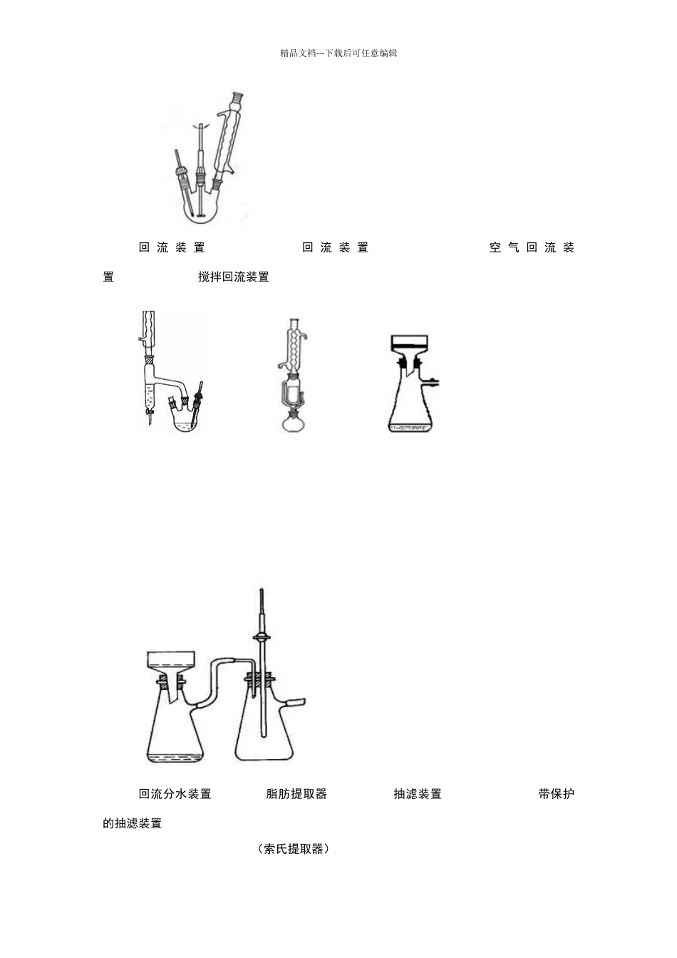 有机化学实验中常见仪器装置图_第3页