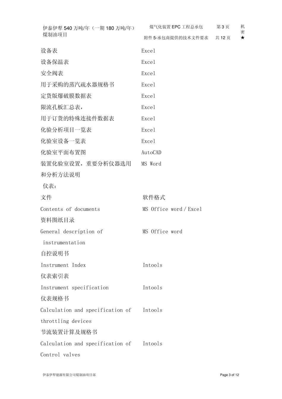 技术附件5承包商提供的技术文件要求_第3页
