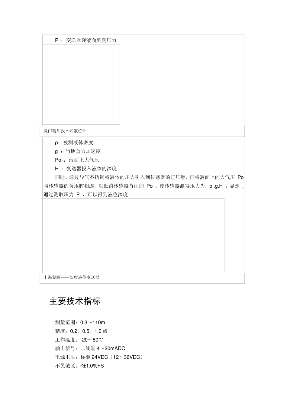 投入式液位变送器_第2页