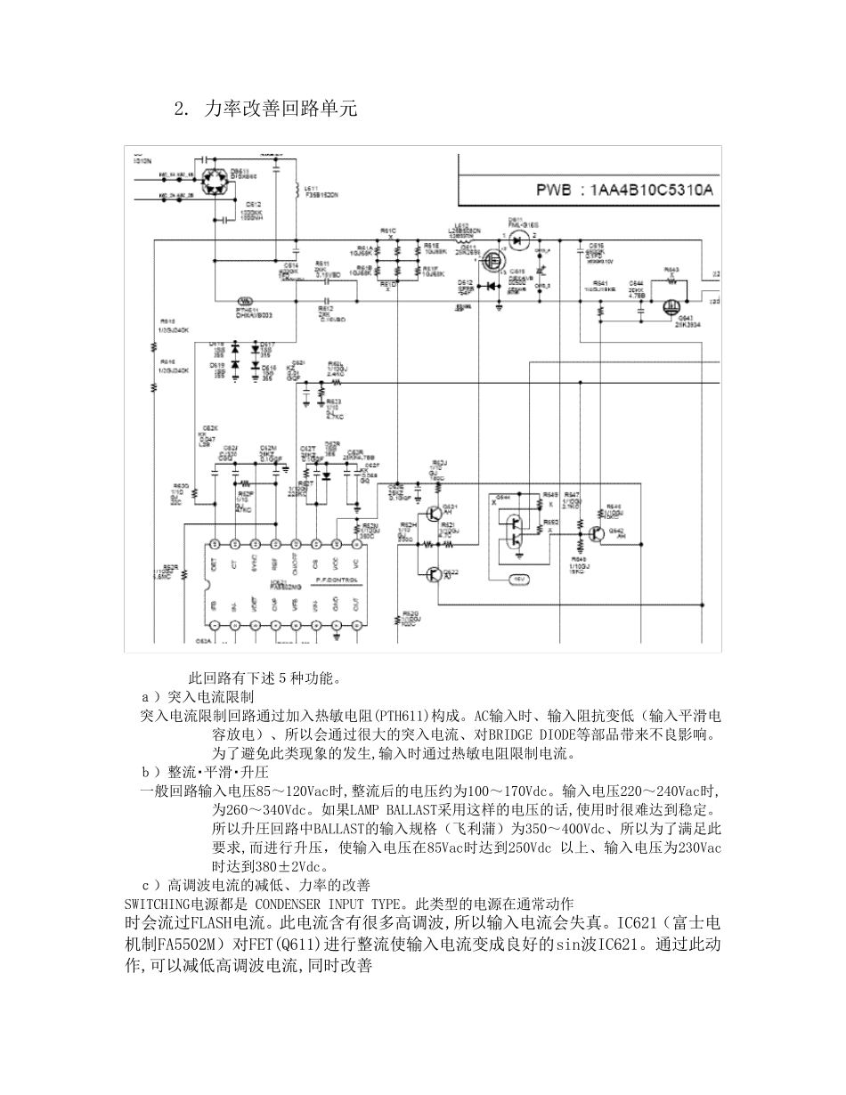 投影机电源部分详解_第2页