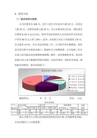 投资与财务分析
