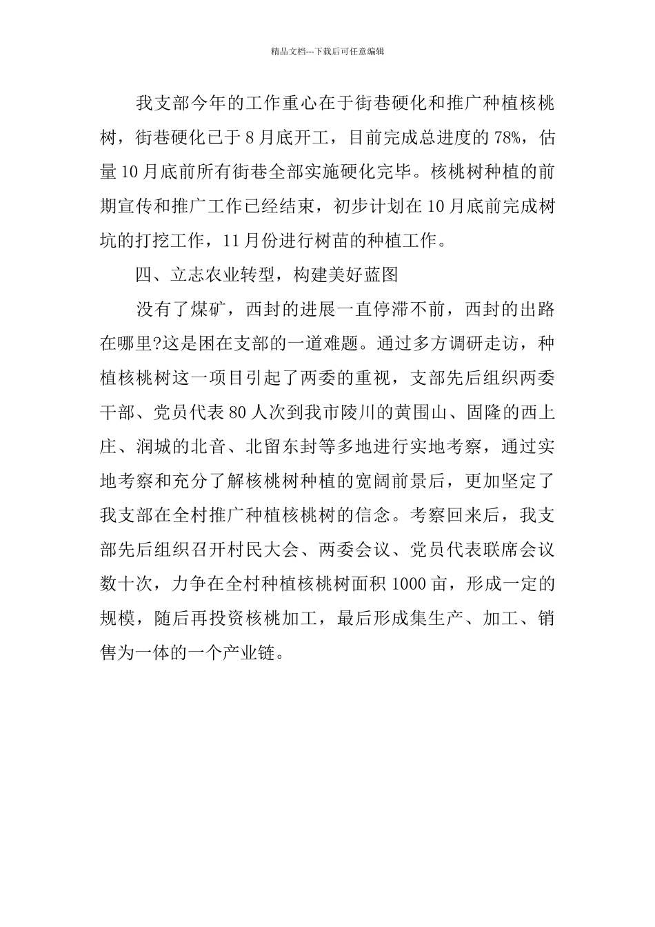 村委会干部年度工作总结_第3页