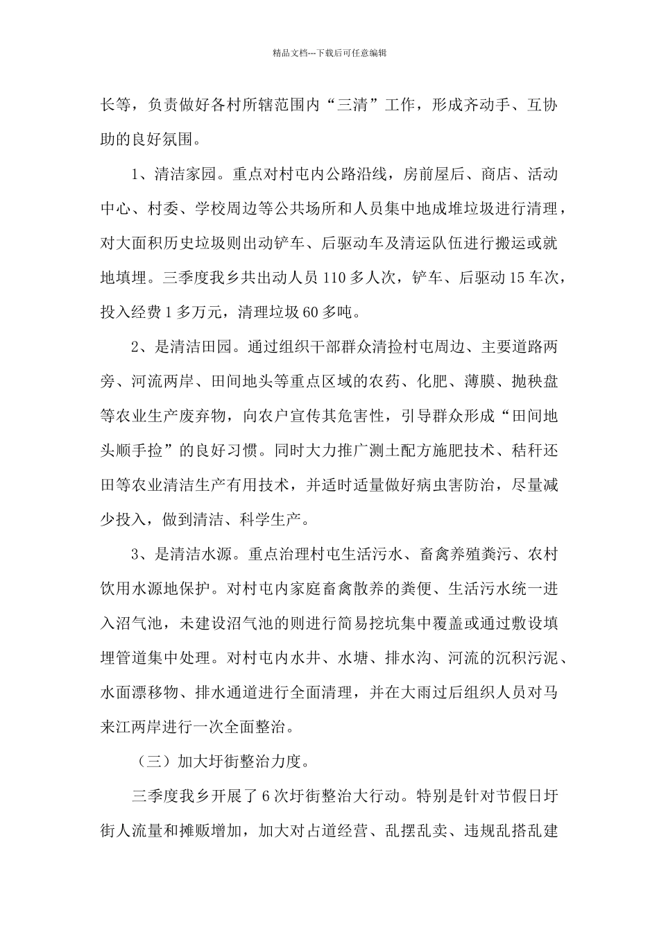 村庄清洁行动工作总结3篇_第2页