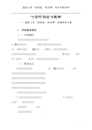 抖空竹发展方案(正式)