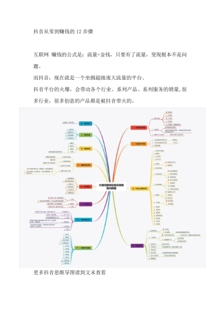 抖音从零开始的12个步骤