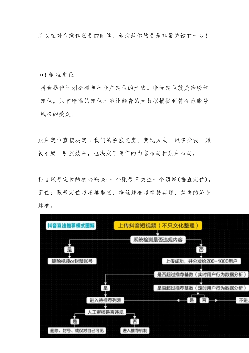 抖音运营方案分享,内含抖音运营技巧及实操指南_第3页