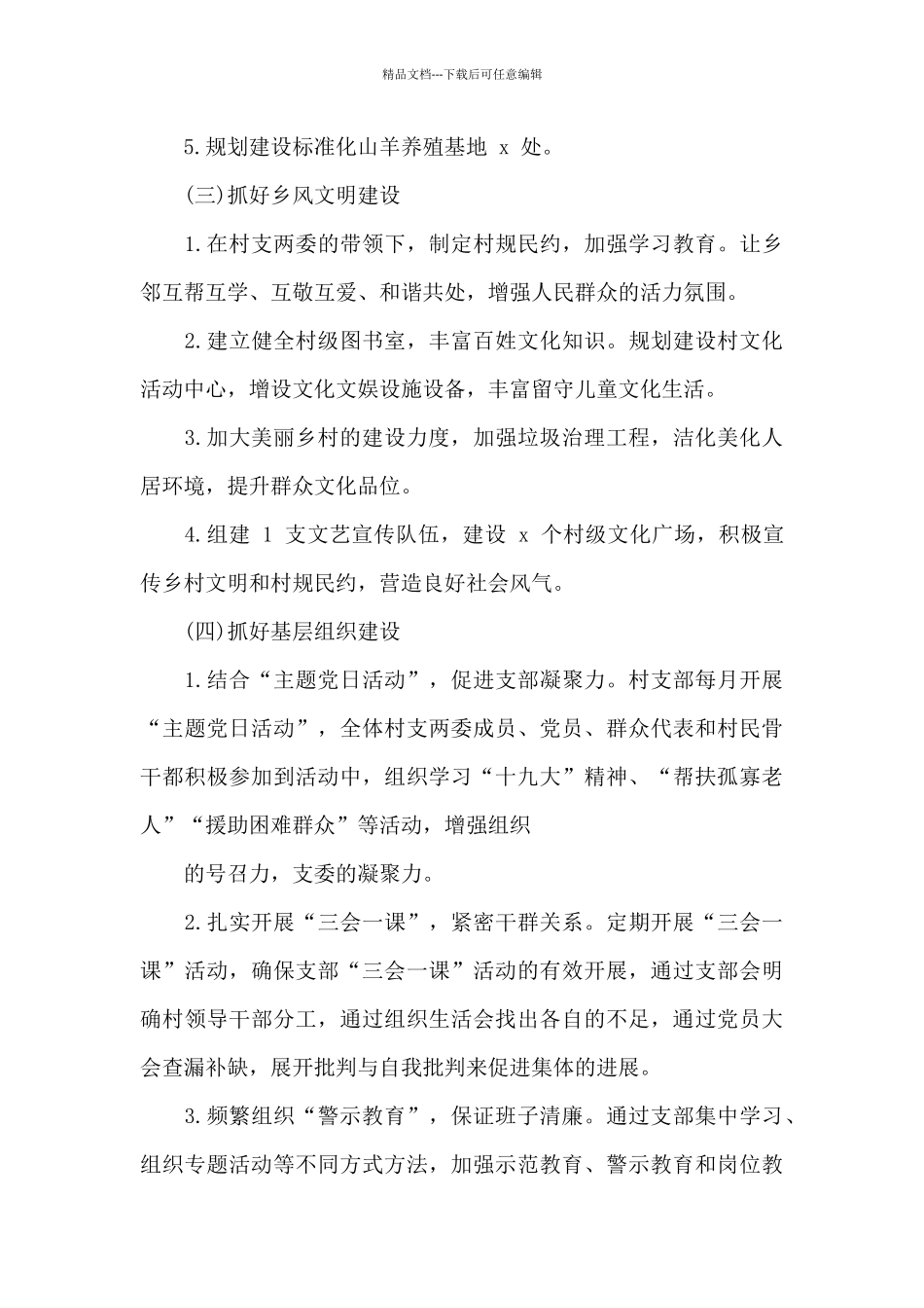 村未来五年发展规划_第3页