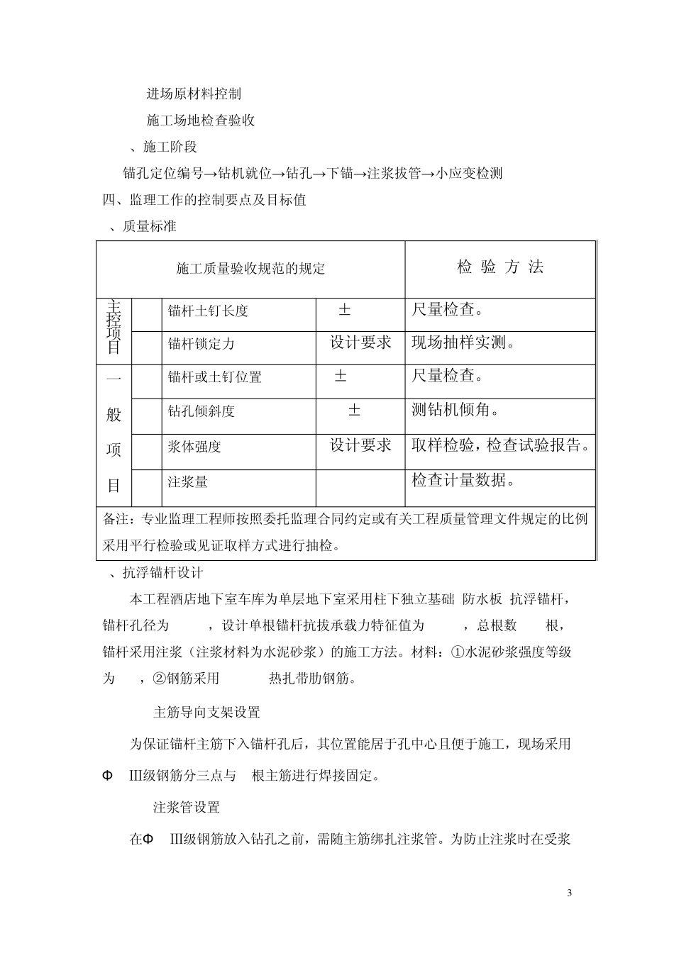 抗浮锚杆监理细则1_第3页