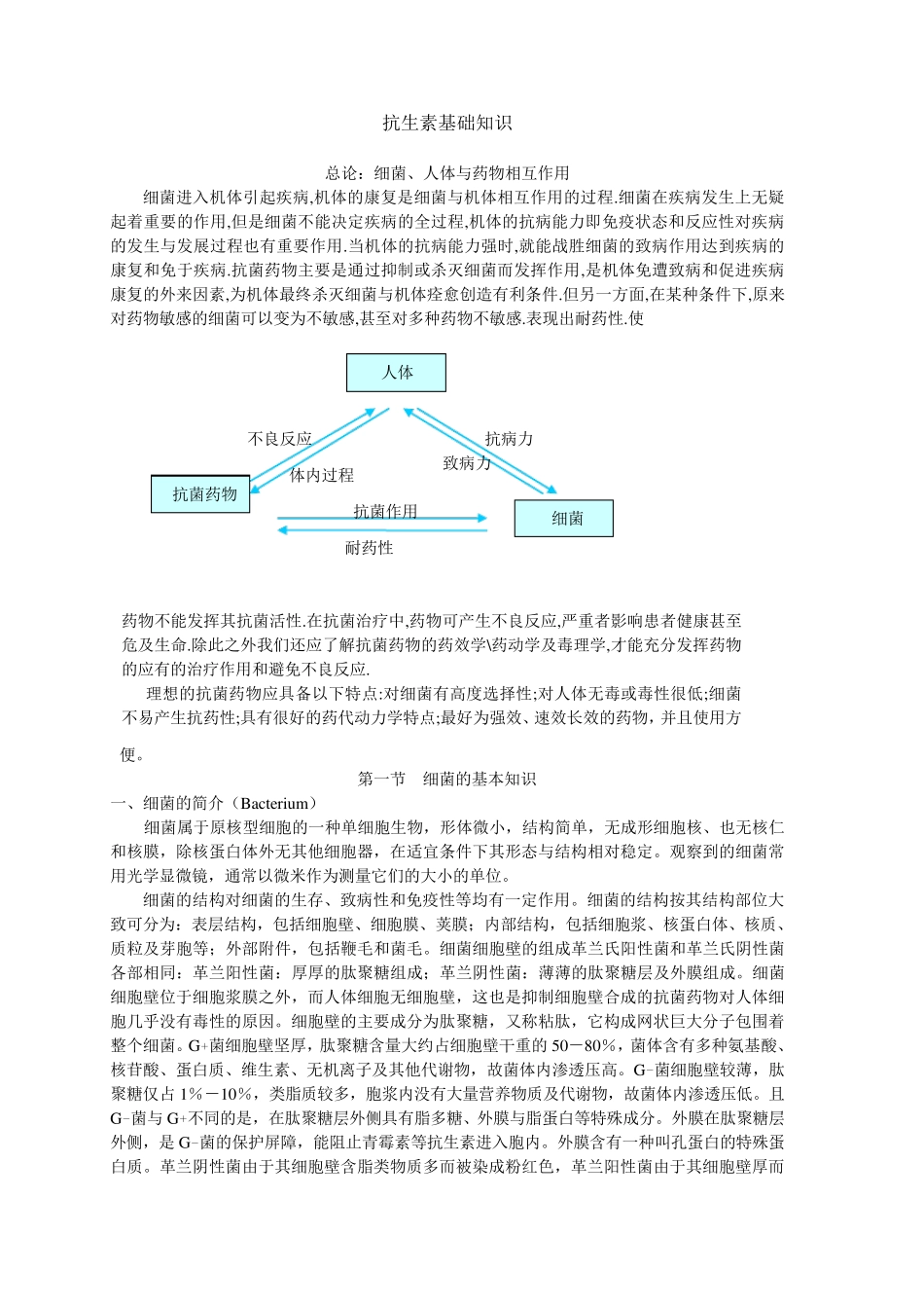 抗生素基础知识_第1页