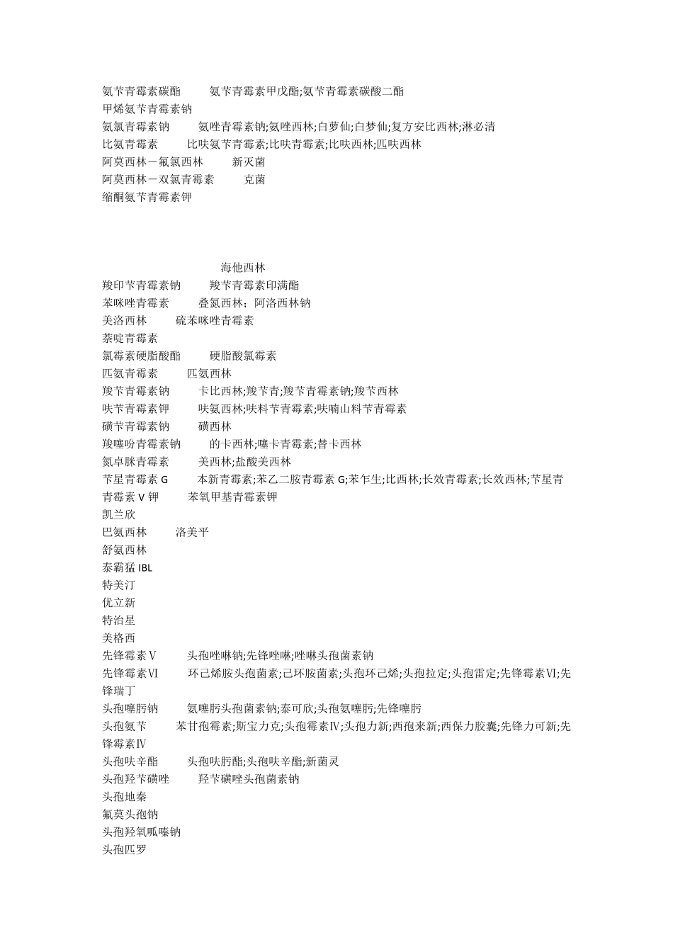 抗生素的分类_第3页