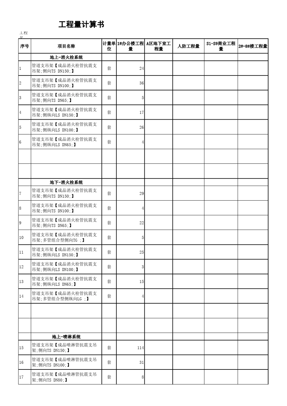 抗震支架计算书_第1页