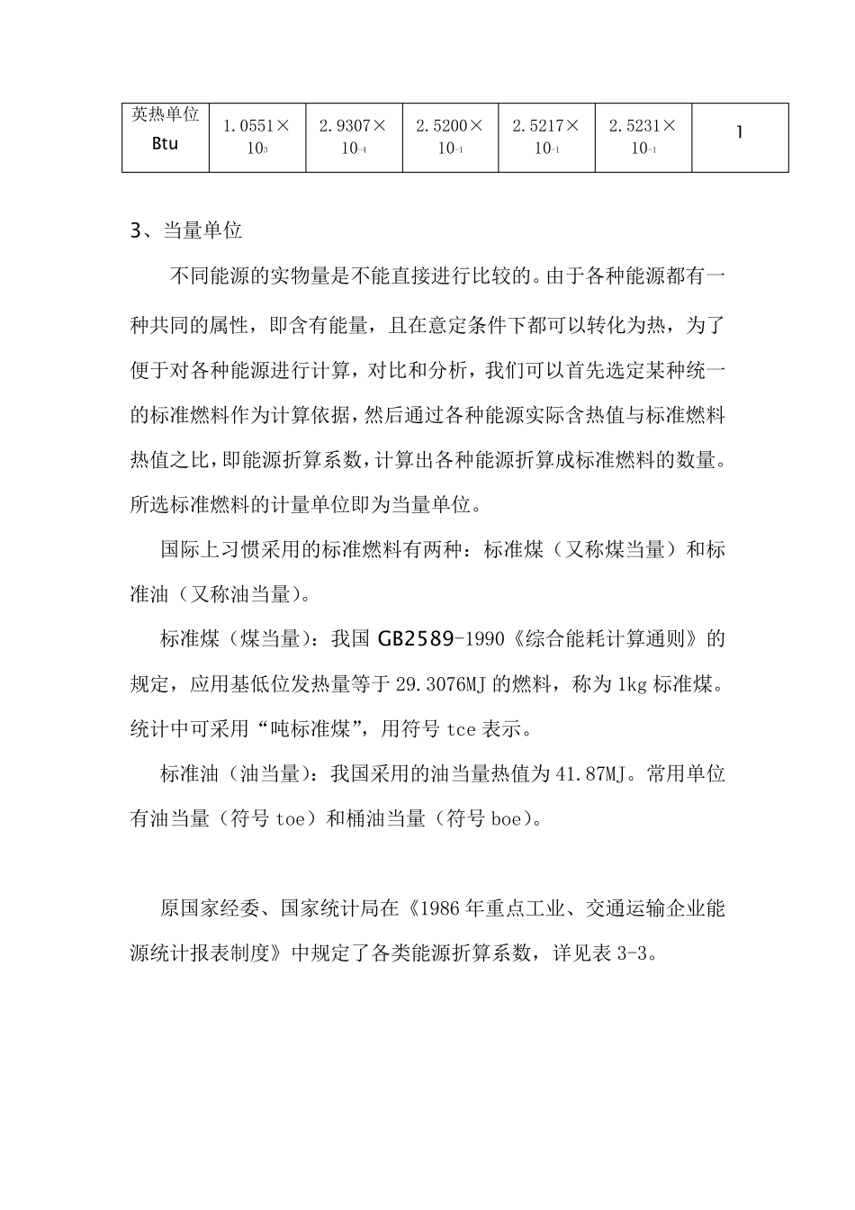 折标煤系数表_第2页