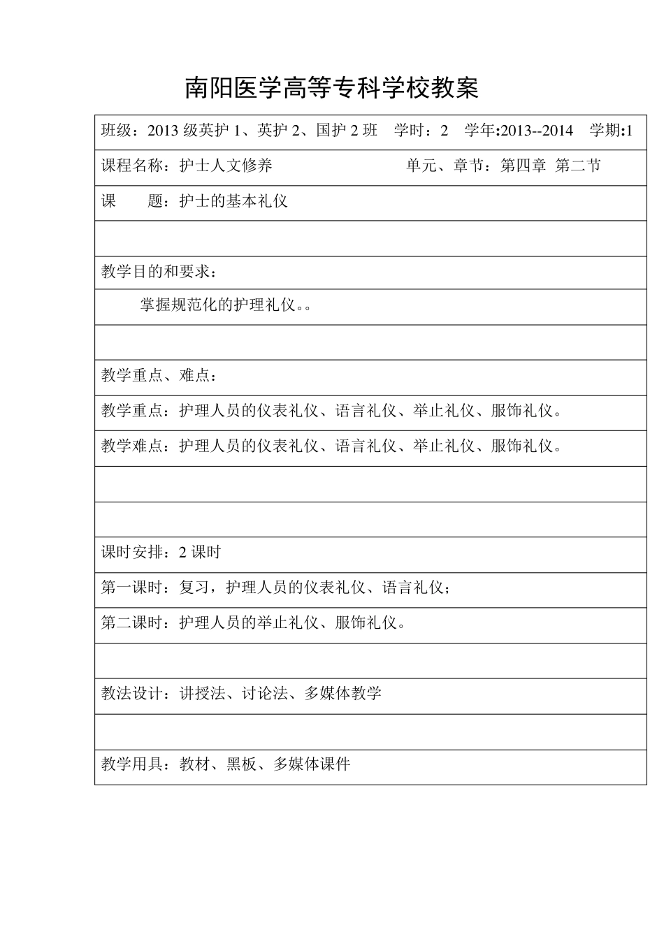 护士的基本礼仪_第1页