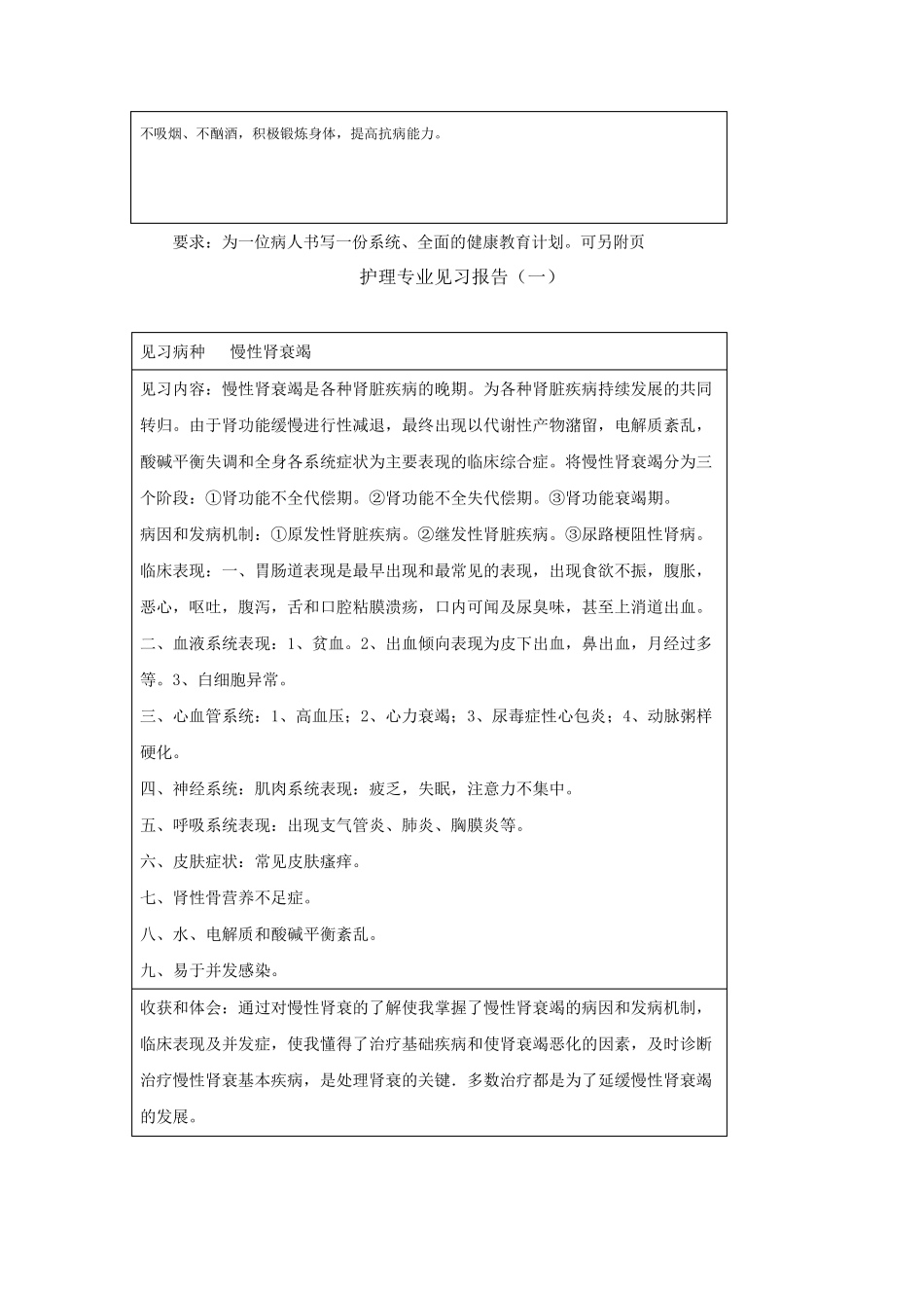 护理专业健康教育计划(县级以下)_第3页
