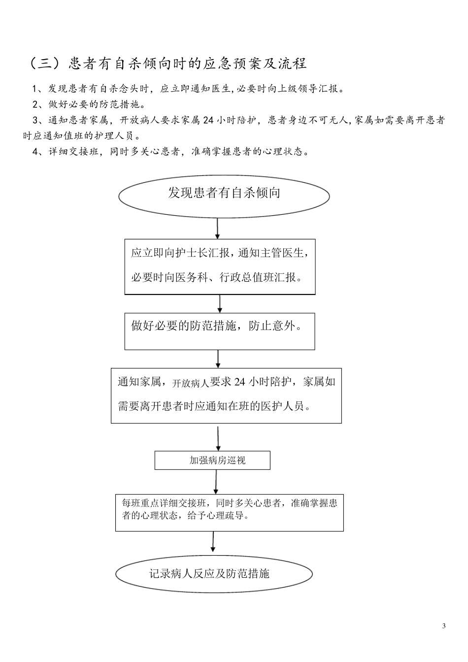 护理应急预案及流程_第3页