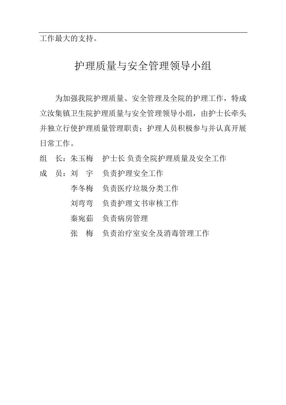 护理质量与安全管理小组_第2页