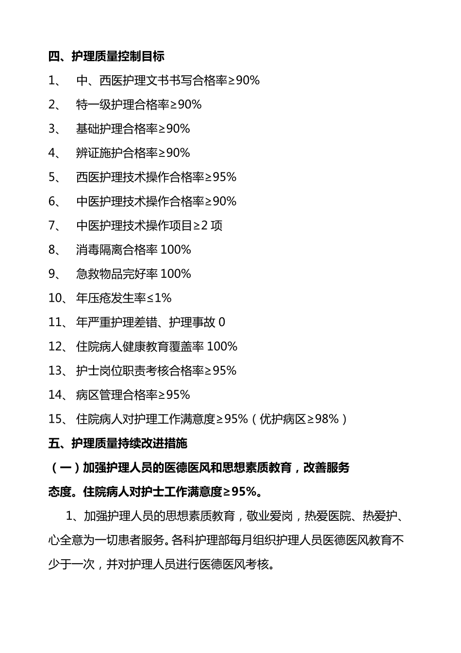 护理质量持续改进措施_第2页