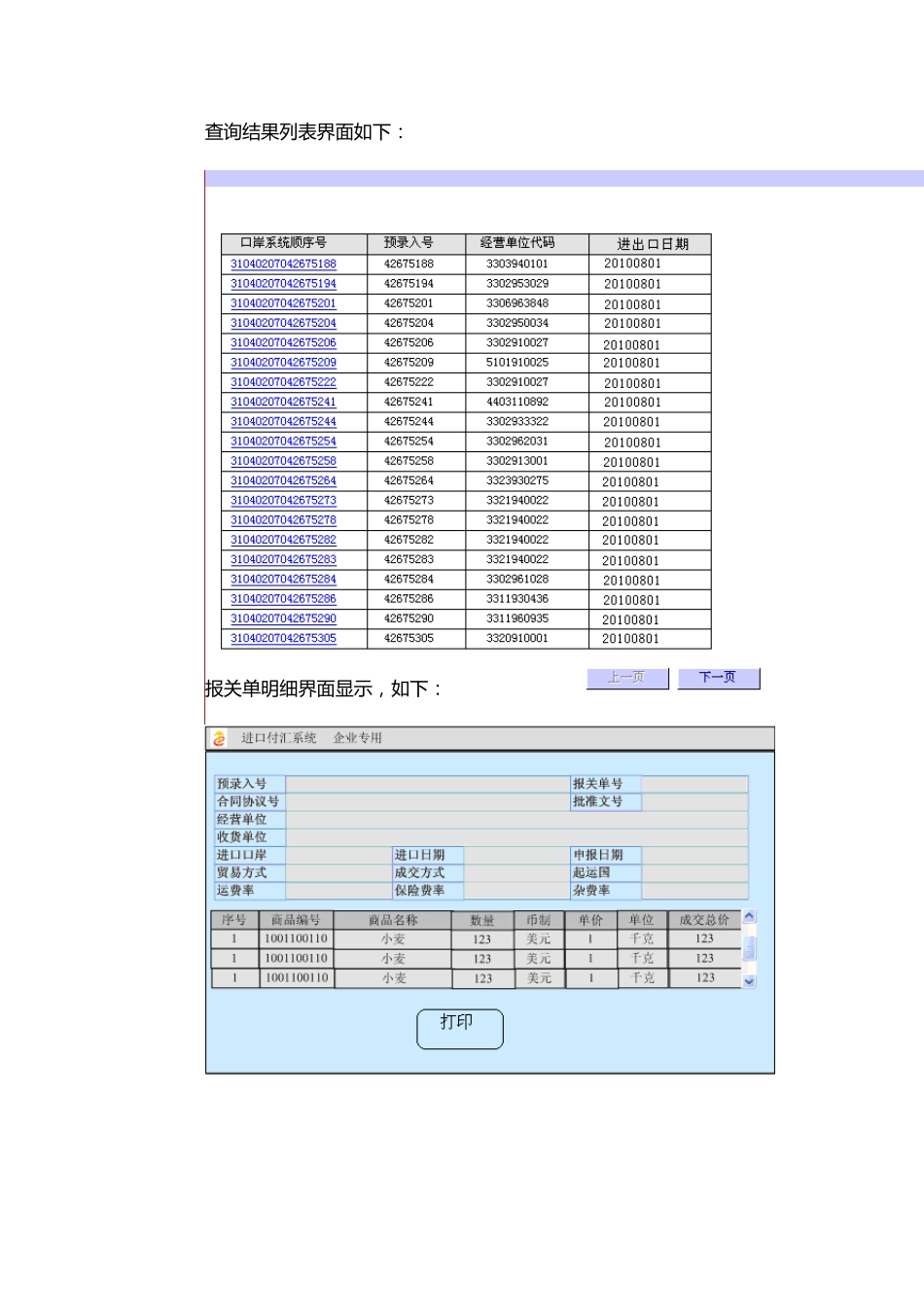 报关单第一次打印证明联_第2页