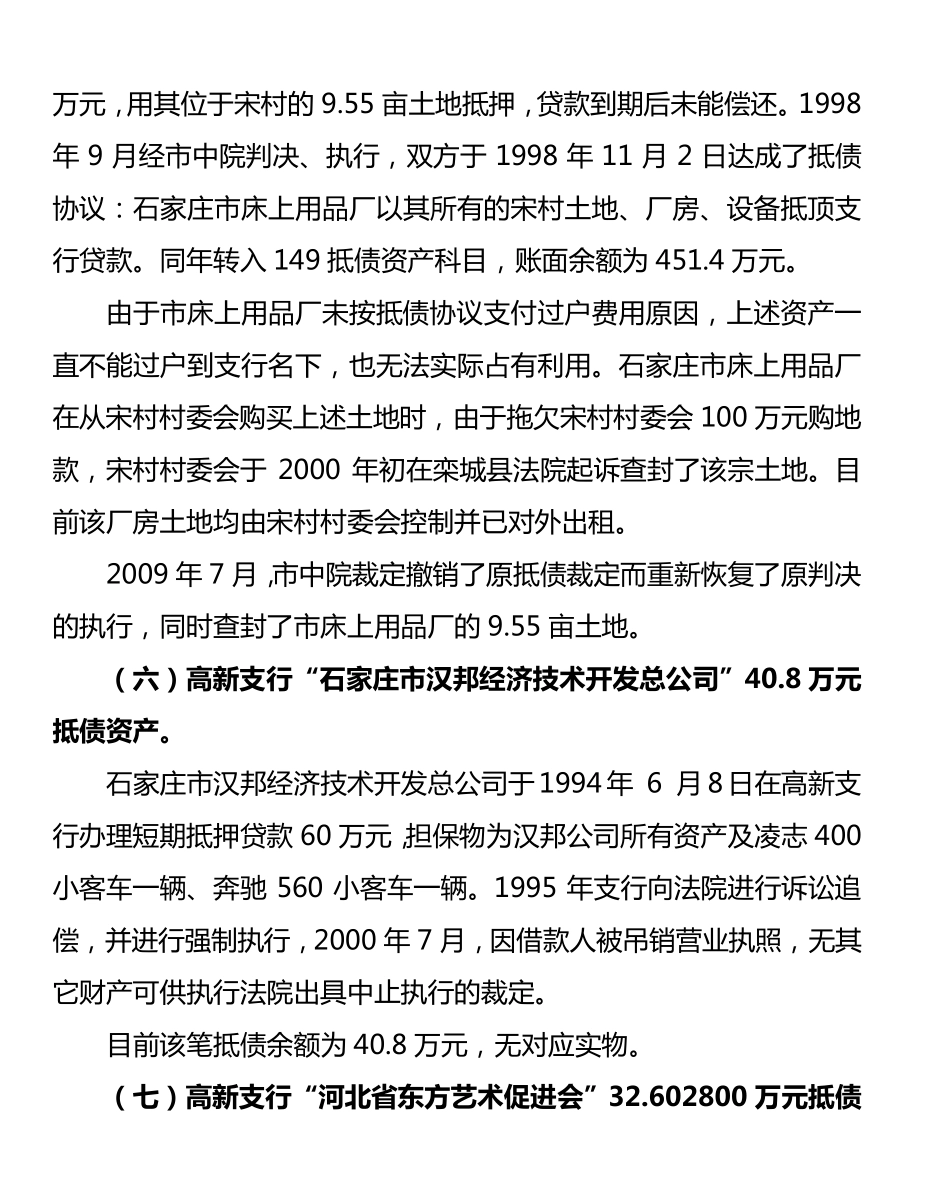 抵债资产基本情况_第3页