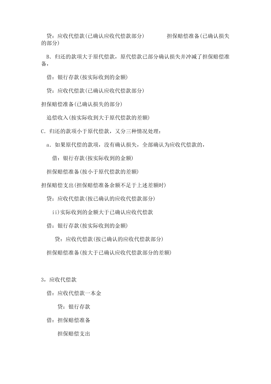 担保公司会计分录_第2页