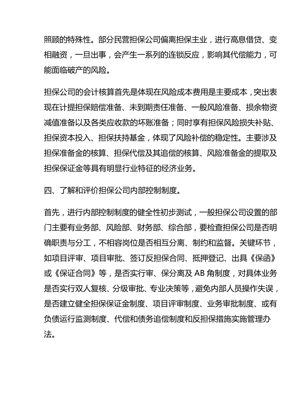 担保公司审计要点_第3页