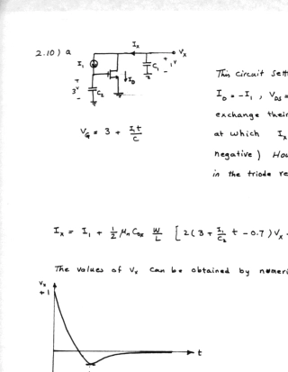 拉扎维模拟CMOS集成电路设计_习题答案(第2章节_第二部分)
