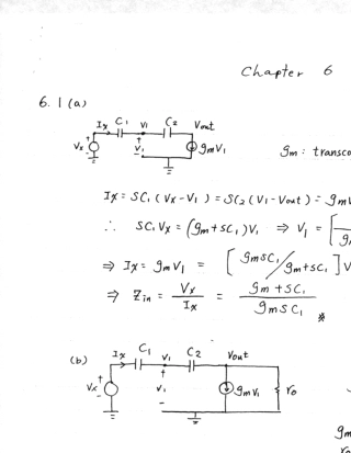 拉扎维模拟CMOS集成电路设计_习题答案(第6章节)
