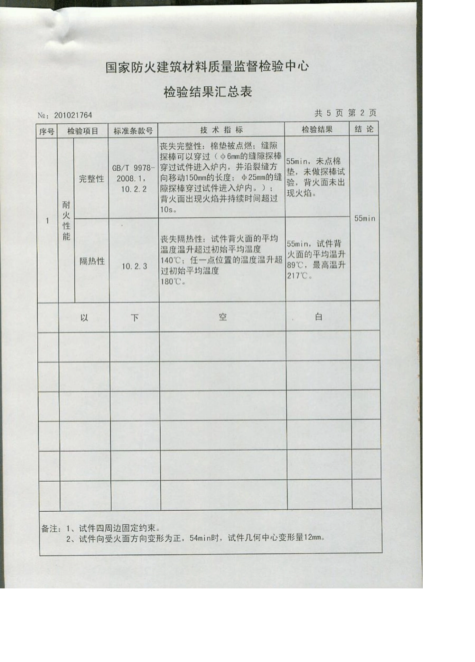 拉法基石石膏板检测报告_第3页