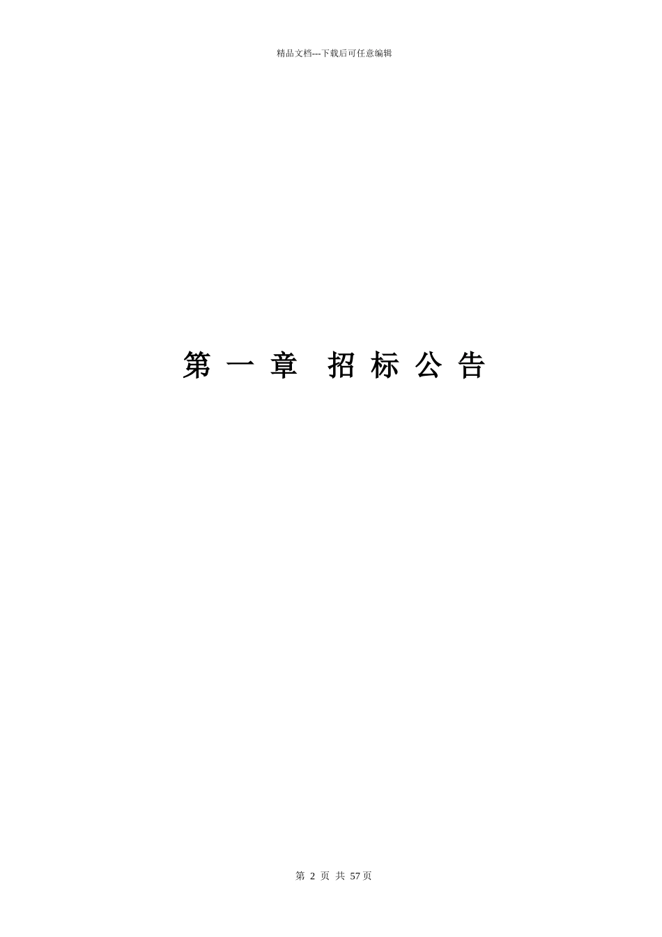 某公司输气管道工程生产服务车辆租赁服务招标文件_第2页