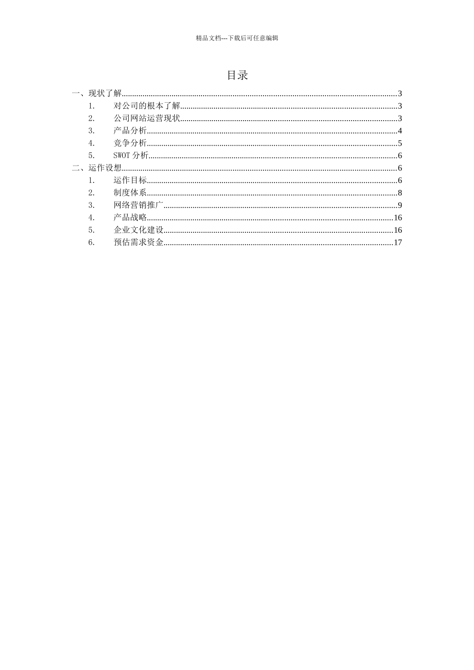 某公司运作设想分析_第3页