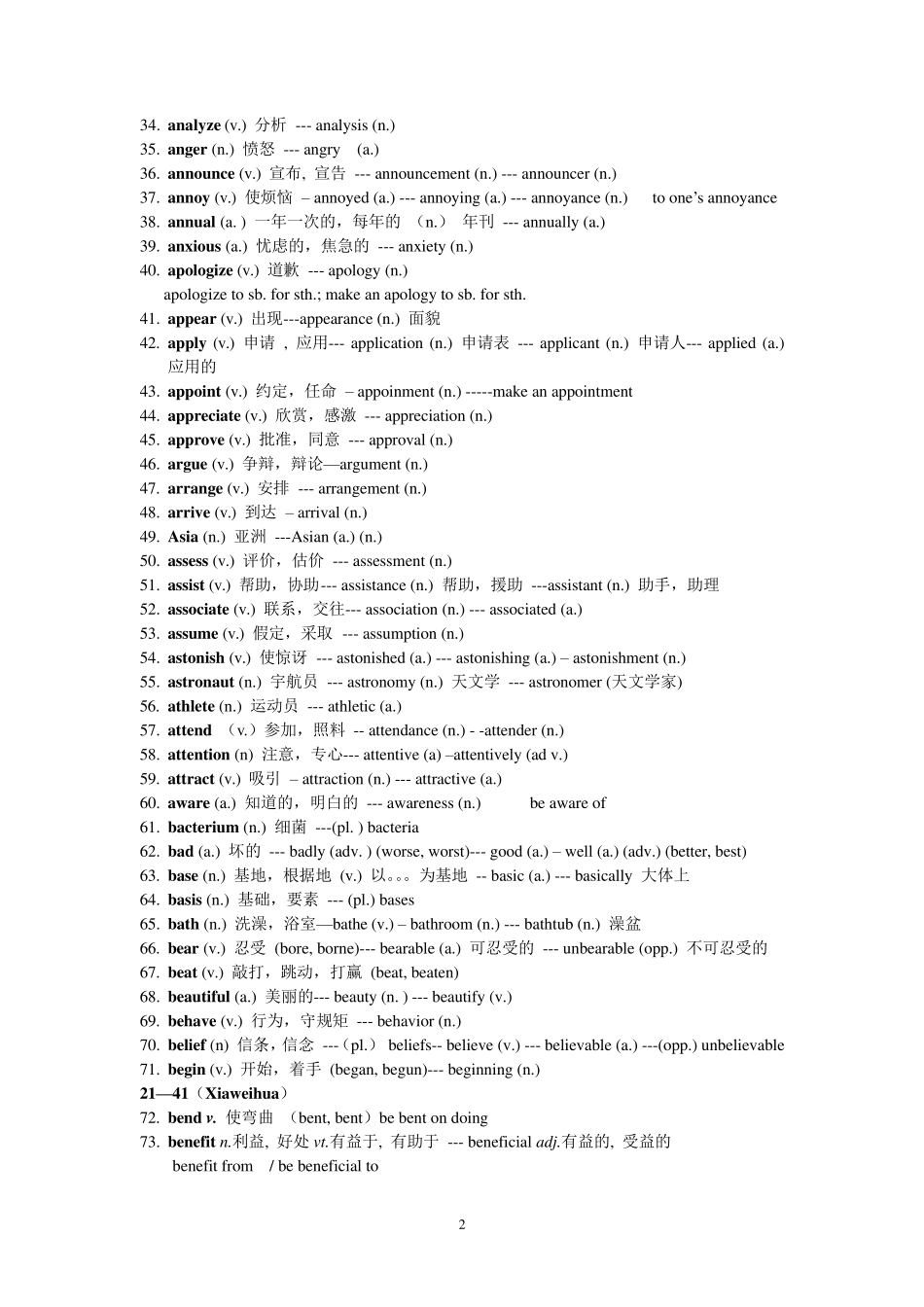 拓展词(加强词汇积累,轻轻松松背单词)_第2页