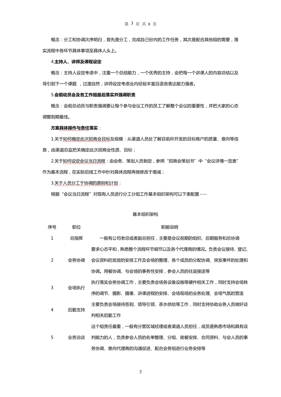 招商会筹备流程最详计划方案_第3页