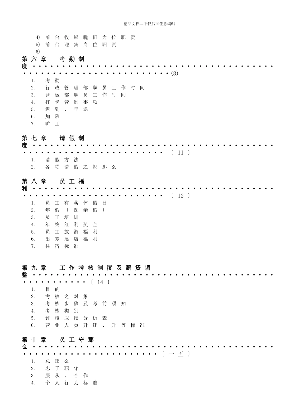 某商务酒店员工手册_第3页