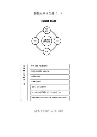 拥抱互联网金融