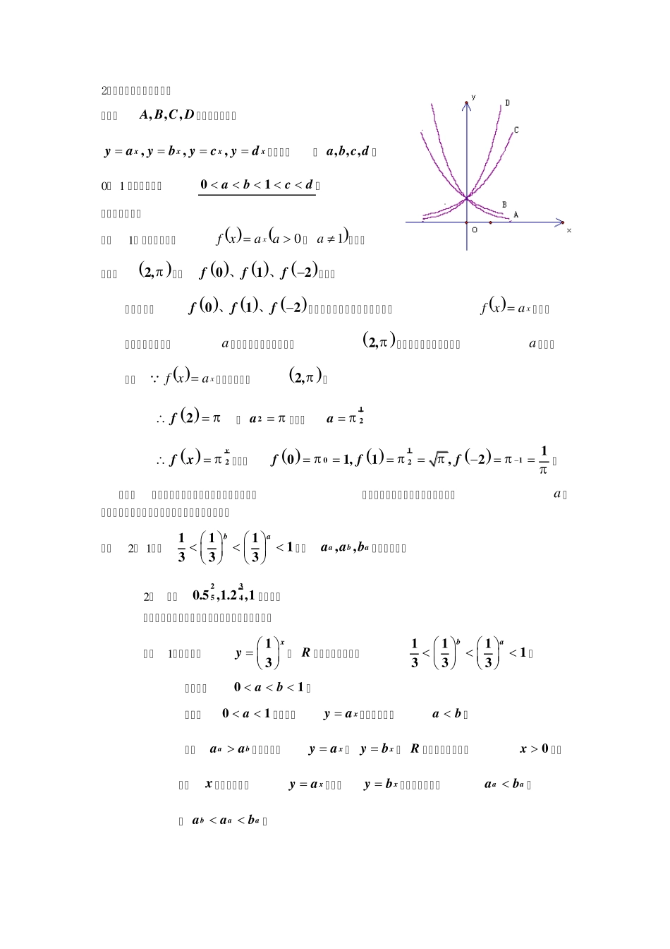 指数函数及其性质_第2页